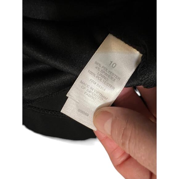 Bisou Bisou Michele Bohbot Sequin Black Stretch Tank Mini Dress Metal Size 10 - Picture 7 of 13